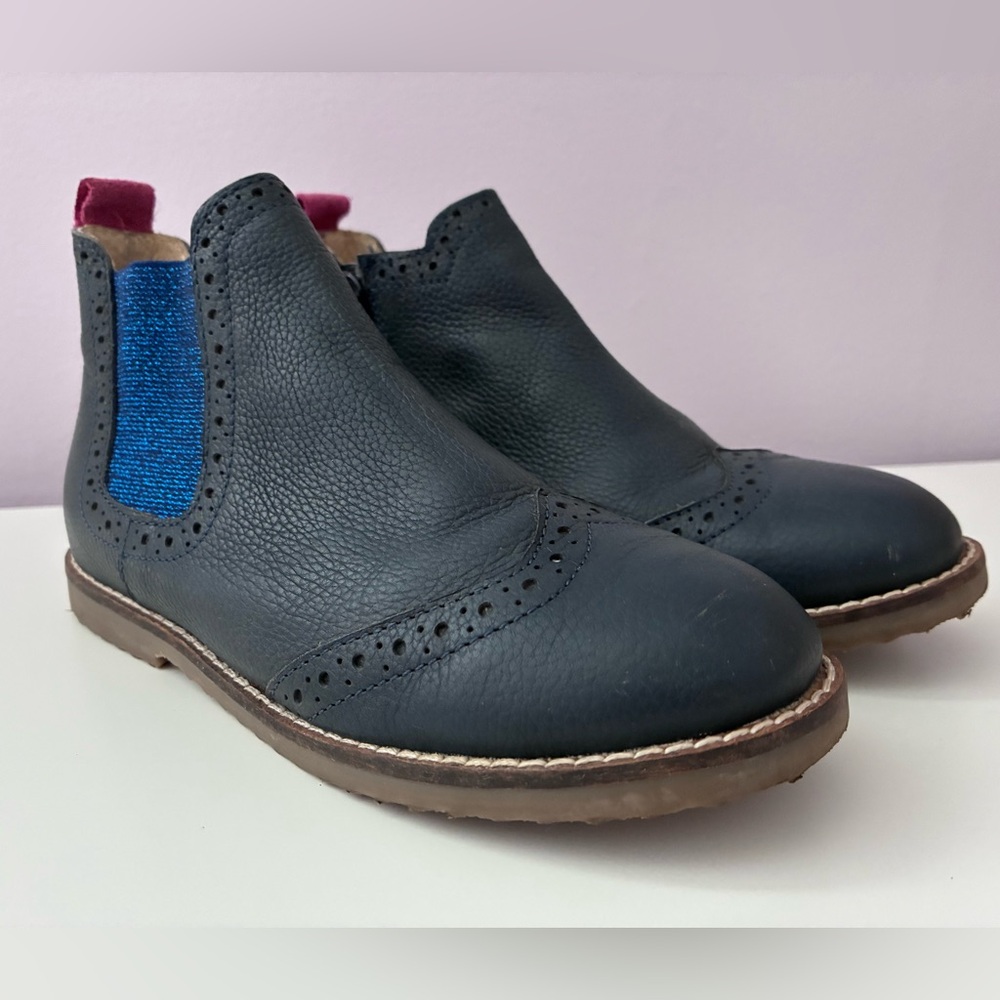 Mini Boden Size 32 Leather Chelsea Boots - Picture 3 of 15